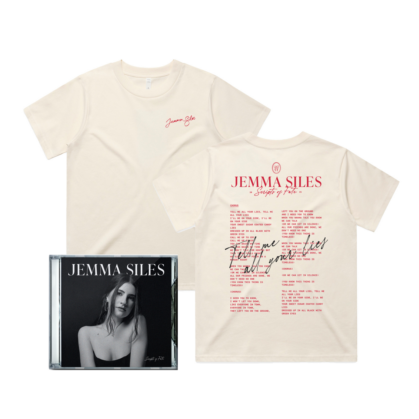 Scripts of Fate TMAYL T-Shirt & SOF CD bundle (Pre-Order)