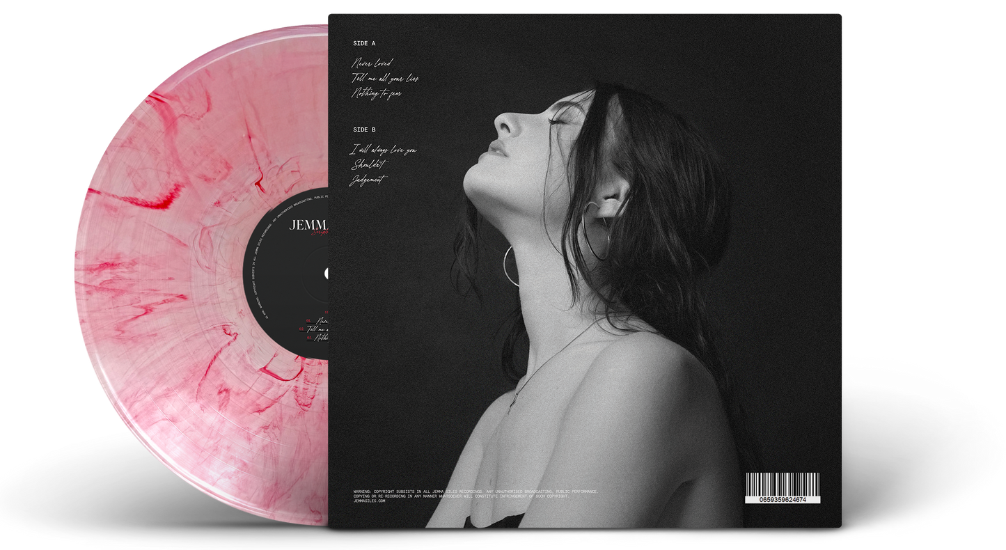 Scripts of Fate - Lipstick stain Limited Edition Signed & numbered 100 Vinyl
