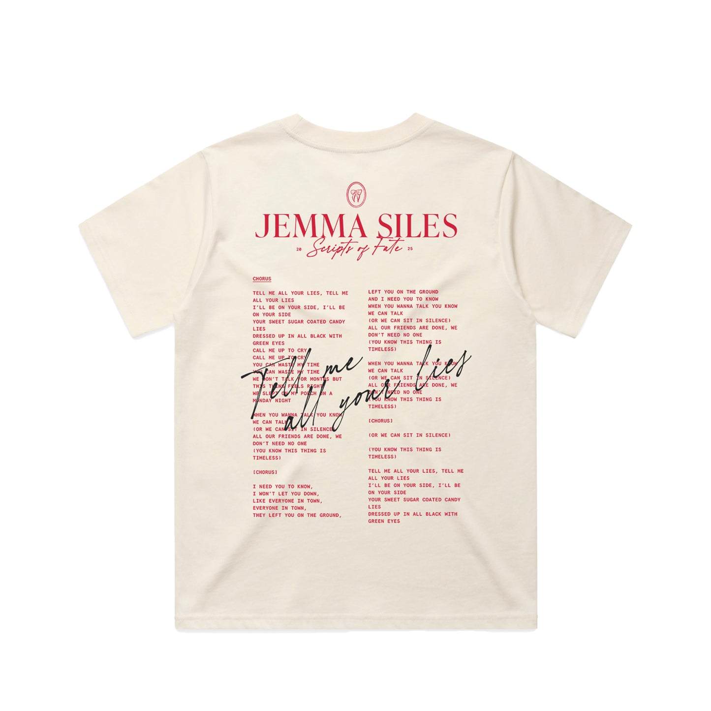 Scripts of Fate TMAYL T-Shirt & SOF CD bundle (Pre-Order)