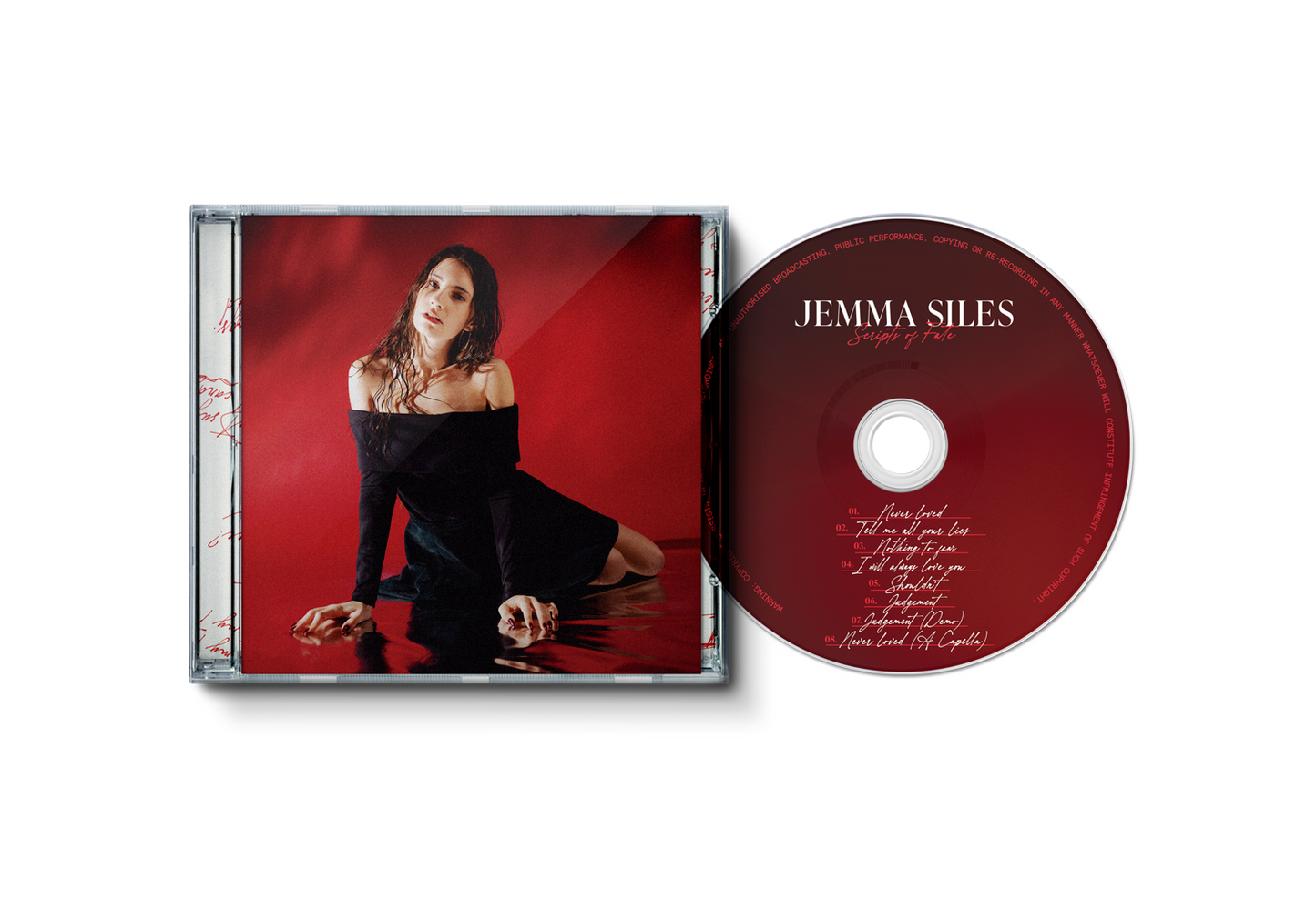 Scripts of Fate - Salt in my lungs Signed 150 Limited Edition