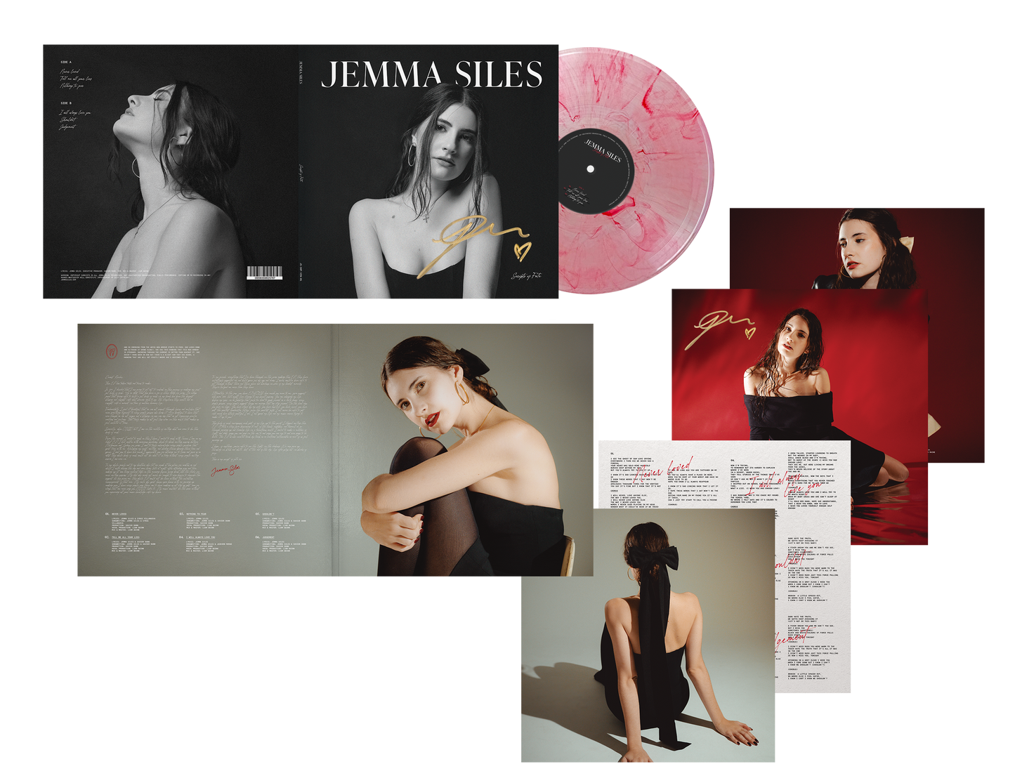 Scripts of Fate - Lipstick stain Limited Edition Signed & numbered 100 Vinyl