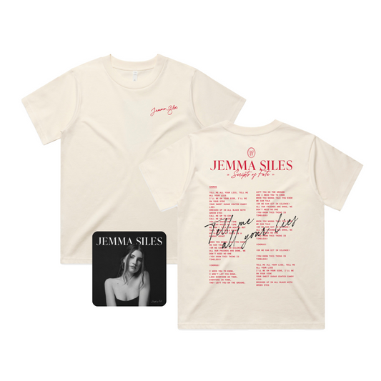 Tell me all your lies T-shirt + SOF Digi Download (Pre-order)